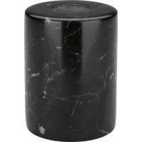 Stojalo za čajne svečke Midnight Mystery 8 cm x Ø 6 cm Črno