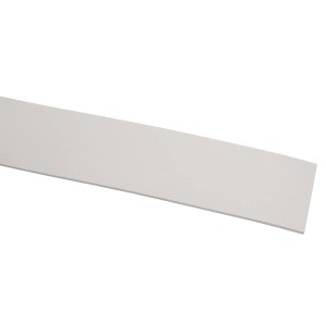 Gardinia Okrasna letev iz umetne mase Bela 5 cm