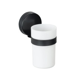 Wenko Lonček za zobne ščetke Pavia črn