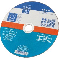 LUX-TOOLS Rezalna plošča 180 mm ravna za kovine