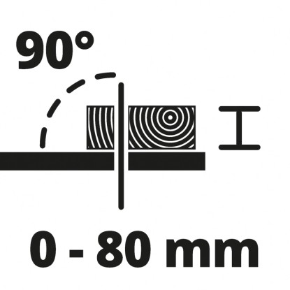 Einhell Namizna krožna žaga TC-TS 2225 U