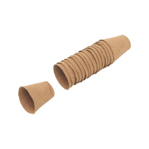 Lončki za vzgojo sadik okrogli Ø 8 cm 16 kosov