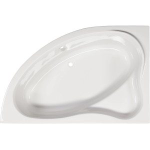 Sanotechnik Kotna kopalna kad Krk 150 cm x 98 cm bela leva