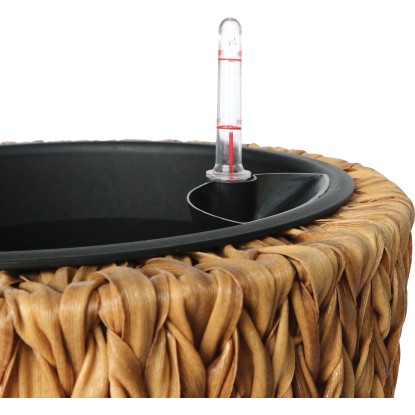 Lonec za rastline 35 cm x Ø 39 cm naravne barve