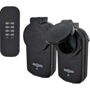 CMI Komplet brezžičnih stikal 2+1 zunanji prostori