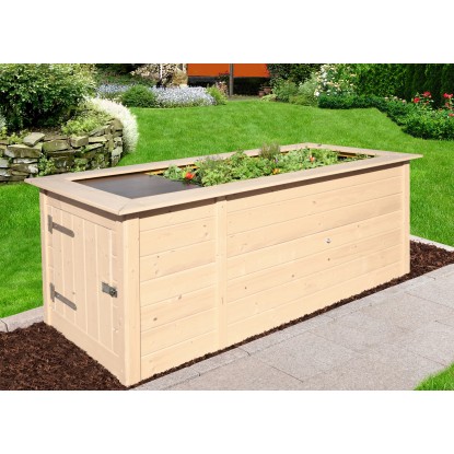 Weka Visoka greda z omarico Natur