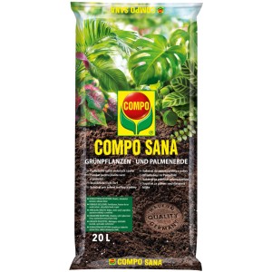 Compo Sana Substrat za zelene rastline in palme 20 l