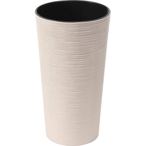 Cvetlični lonec Lilia Eco Dluto Ø 25 cm x 46 cm bel