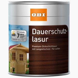 OBI Lazura za trajno zaščito lesa mahagoni 2,5 l