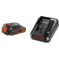 BlackDecker Osnovni komplet hitrega polnilnika in 18 V/2 Ah akumulatorja BDC2A20
