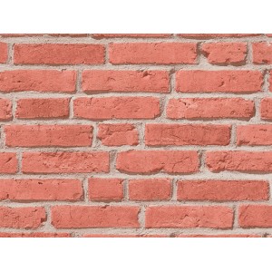 A.S. Création Koprenasta tapeta Best of Wood´n Stone opeka rdeče-siva FSC®