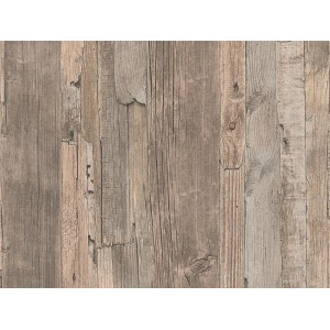 A.S. Creation Tapeta iz netkanega tekstila Decoworld les svetlo rjava FSC