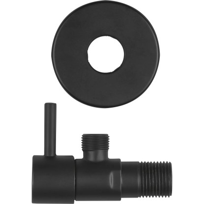 baliv Kotni ventil EV-3420 črn mat