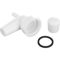 LUX-TOOLS Priključek za kondenzator 33,1 mm (G 1) bel
