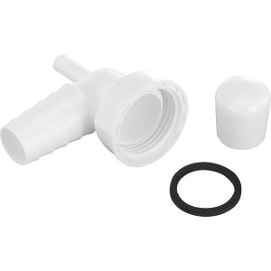 LUX Priključek za kondenzator 33,1 mm (G 1) bel