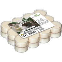 Di&scaron;eče čajne svečke 24 v paketu vanilja