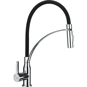 baliv Kuhinjska armatura KI-1861 krom črna