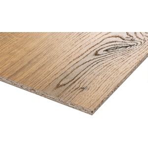 Kuhinjska stenska obloga 64x1,5cm Dvostran. Hrast Ev/hrast dolžine največ 4,1 m