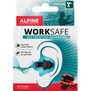 Alpine Work Safe Ušesni čepki za zaščito sluha