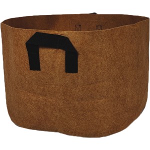 Homeogarden Sadilna vreča PlantIN rjava 57 l