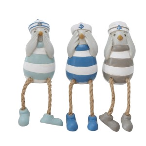 Boltze Okrasna figura z bingljajočimi nogami Siebo 3 vrste sortirana