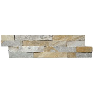 Stenska obloga Quarzit Mix Colour 10 cm x 40 cm