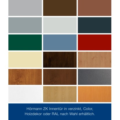 Hörmann Notranja kovinska vrata ZK bela leva 750 mm x 1875 mm