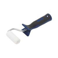 LUX-TOOLS Valjček iz filca mehki 2K-ročaj črno-moder 5 cm
