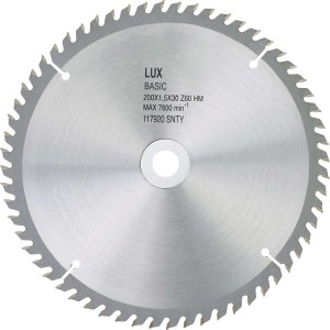 LUX-TOOLS List iz trde kovine za krožno žago les premer 400 mm 60 zob