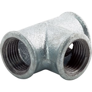 T-kos 18,6 mm (Rp 1/2) Temprana litina