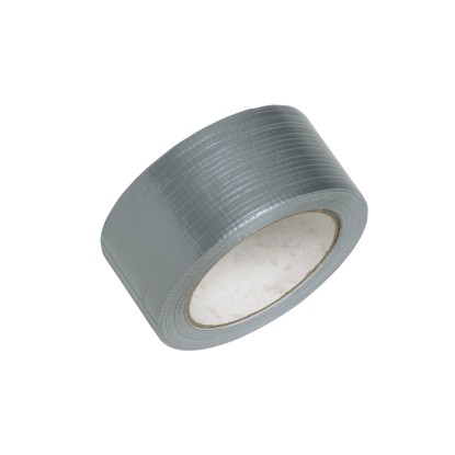 LUX-TOOLS Lepilni trak ojačan Universal srebrni 25 m x 50 mm