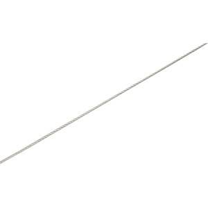 Žična vrv Ø 3 mm srebrna metrsko blago