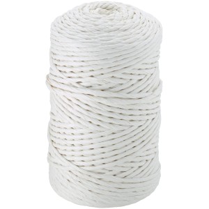 LUX-TOOLS Povezovalna vrvica, bela, Ø 3 mm, dolžina 150 m