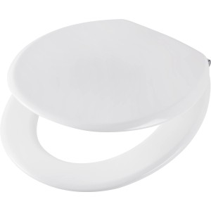 baliv Straniščna deska Laya s samodejnim spuščanjem leseno jedro bela