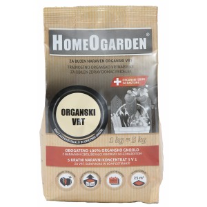 Homeogarden Organsko gnojilo v peletih Organski vrt 1 kg