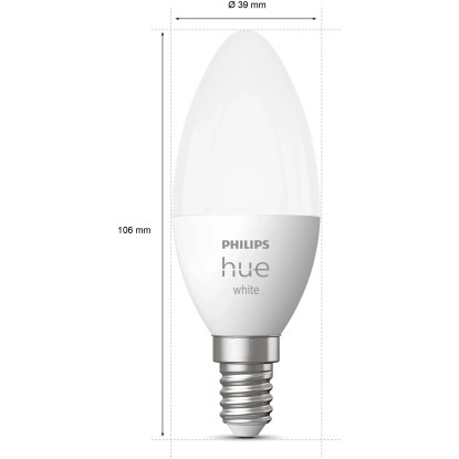 Philips Hue Enojno pakiranje White E14 470 lm