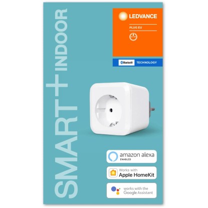 Ledvance Smart+ Bluetooth Preklopna vtičnica za vklop/izklop EU-vtiča bela