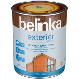 Belinka Lazura za les zunaj Exterier zemeljsko rjava 750 ml