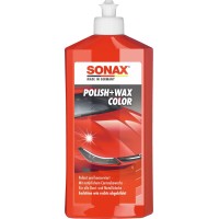 Sonax Polish & Wax Color rdeč 500 ml