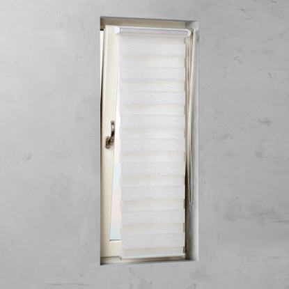 Cocoon Easy Fix dvojna dnevna rolo zavesa lan 45 cm x 150 cm
