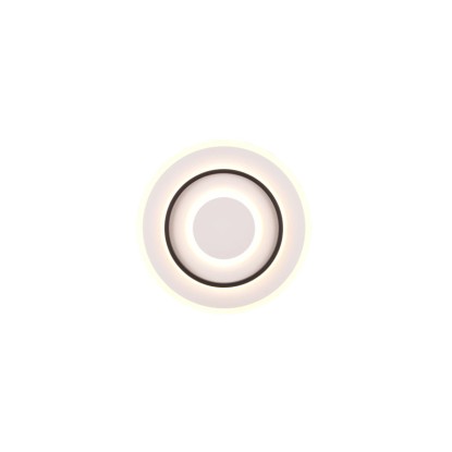 Reality Stropna LED-svetilka Jora 1-plamenska bela mat Ø 41 cm