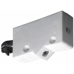 Hettich Obešalo za omare SAH 14 iz plastike Bel