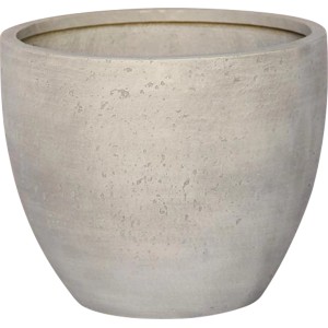 Lonec za rože Ø 36 cm x 36 cm Sive barve