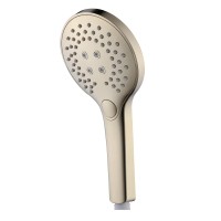 Inter Ceramic Tuš ročka 3 funkcije Ø 12,5 cm zlata