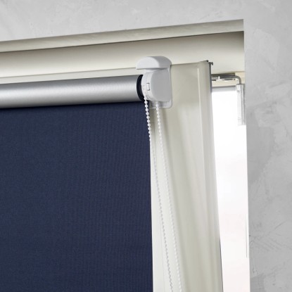 Cocoon Easy Fix Zatemnilna rolo zavesa temno modra 60 cm x 150 cm