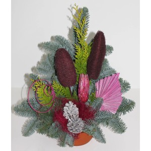 Nagrobni lonec Nobilis, pribl. 15 cm, Erika