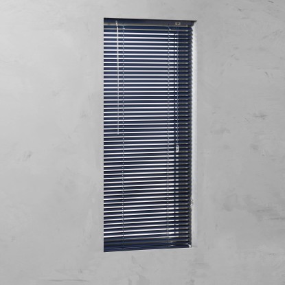 Cocoon Aluminijasta žaluzija 25 mm modra 160 cm x 175 cm