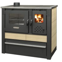 Pro-termo Kaminska peč Panonia levi izhod 10 kW bež