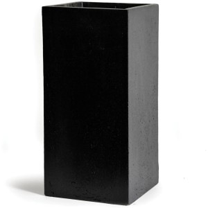 M Collections Cvetlični lonec Cubihi 40 cm x 40 cm antracit