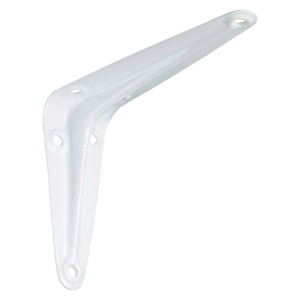 OBI Konzola iz jeklene pločevine Eris Bela 75 mm x 100 mm